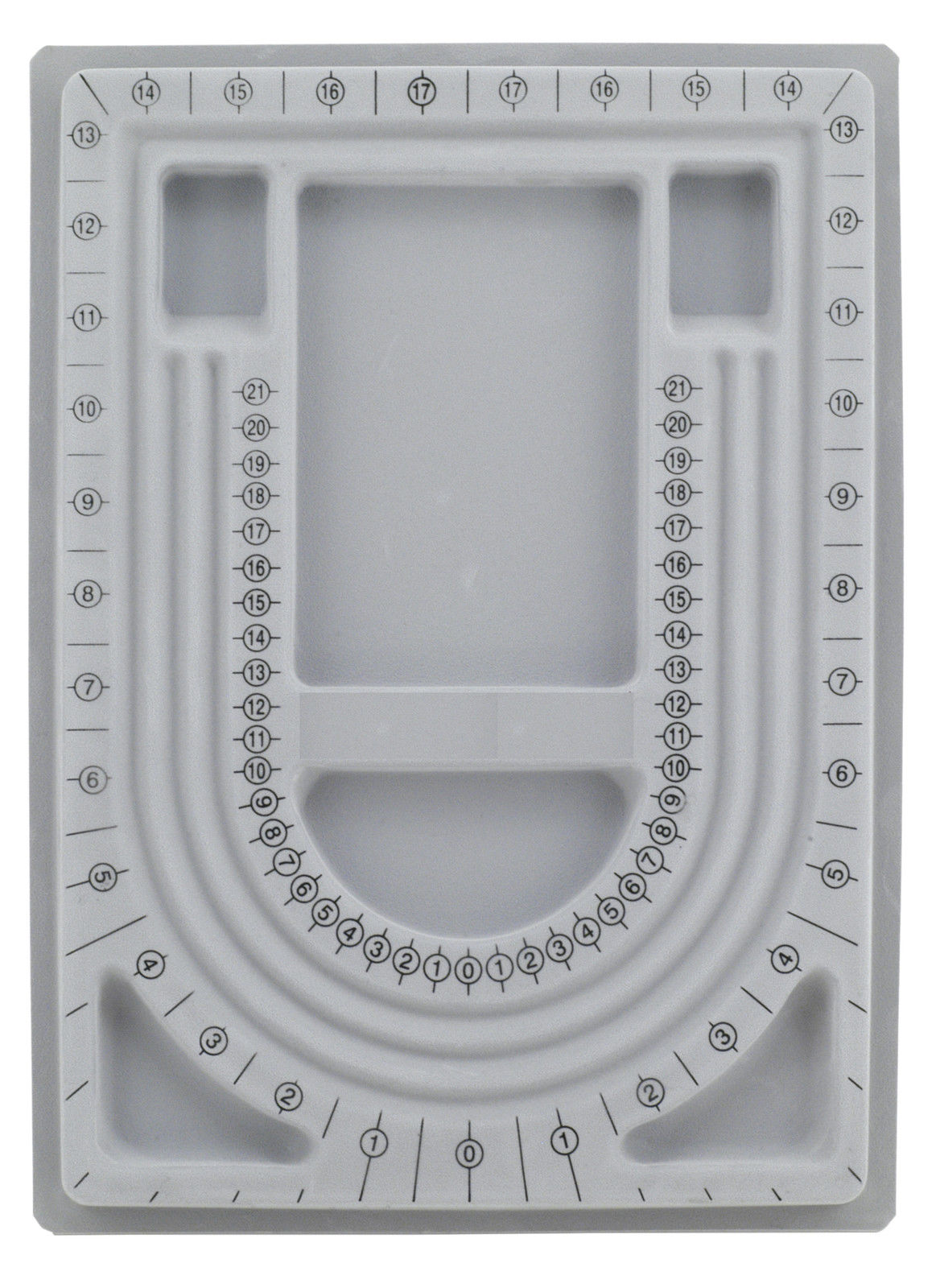 Bead Board - Kettenaufreihtablett mit Vertiefungen 23 x 31cm